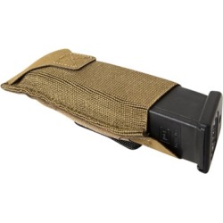 Blue Force Gear Ten-Speed Pistol Magazine Pouch - Ten-Speed Single Pistol Magazine Pouch Belt Mount Coyote