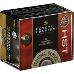 Federal Premium Personal Defense Ammo 9mm Luger 147gr Hst - 9mm Luger 147gr Hst Jhp 200/Case