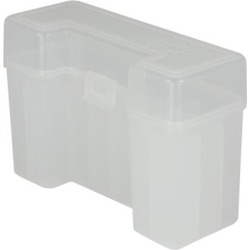 Berrys Manufacturing 20 Round Slip-Top Rifle Ammo Boxes - Clear Ultra Mag Family 20 Round Ammo Box