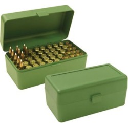 Mtm Rifle Ammo Boxes - Ammo Boxes Rifle Green 270 Wsm- 45-70 Government 50