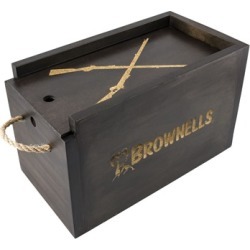 Brownells Decorative Ammo Box - Brownells Decorative Wooden Ammo Box