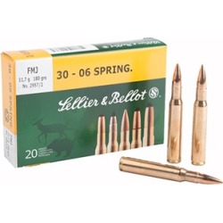 Sellier & Bellot 7x57mm Mauser 140gr Fmj Ammo - 7x57mm Mauser 140gr Full Metal Jacket 20/Box