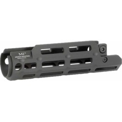 Midwest Industries Hk Mp5m Handguard Drop-In M-Lok - Handguard Drop-In Aluminum Black