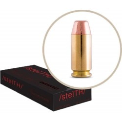 Ammo Incorporated /stelth/ Subsonic 40 S&W Ammo - 40 S&W 180gr Total Metal Jacket 50/Box