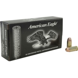 American Eagle 45 Acp 230gr Fmj Subsonic Ammunition - 45 Auto 230gr Full Metal Jacket Subsonic 50/Box