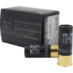 Hornady Black Ammo 12 Gauge #00 Buckshot - 12 Gauge 2-3/4