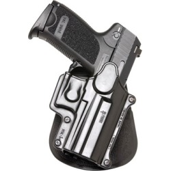 Fobus Holster Standard Holster Paddle Right Hand - 1911 Style Pistols Standard Paddle Holster Black