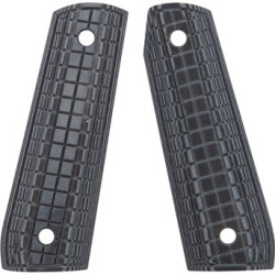 Pachmayr G-10 Tactical Pistol Grips For Ruger 22/45 - Ruger 22/45 Gray/Black Grappler G-10 Grips