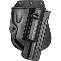 Fobus Holster Evolution Holster Right Hand Paddle - Taurus Judge Polymer Frame Evolution Paddle Holster Black