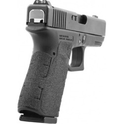 Talon Grips Inc Grip Tape For Gen 4 Glock - Grip Granulated Black For Med Gen 4 Glock 19,23,25,32,38