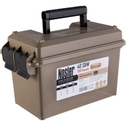 Nosler Match Grade 40 S&W Ammo - 40 S&W 150gr Jacketed Hollow Point 700/Box