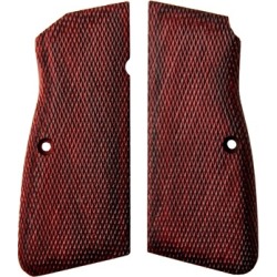 Navidrex Browning Hi-Power Combat Grips - Browning Hi-Power Rosewood Grips