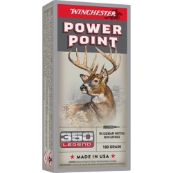 Winchester Super-X 350 Legend Ammo - 350 Legend 180gr Power Point 20/Box