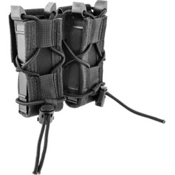 High Speed Gear Magazine Carrier Taco Double Pistol Belt Mount - Double Pistol Taco  Belt Mount Black