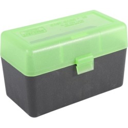 Mtm Rifle Ammo Boxes - Ammo Boxes Rifle Green & Black 30-06 Springfield 50