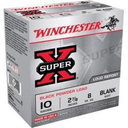 Winchester Super X Black Powder Blank 10 Gauge Ammo - 10 Gauge 2-7/8