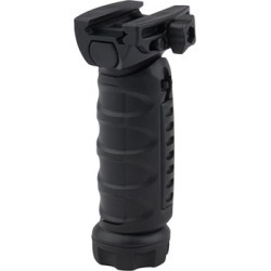 Command Arms Acc Picatinny Combat Grip W/ Switch Mount - Picatinny Combat Grip W/ Switch Mount Polymer Black