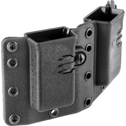 Raven Concealment Systems Copia Double Magazine Carrier - Copia Double Pistol Mag Carrier 9/40 Black Standard