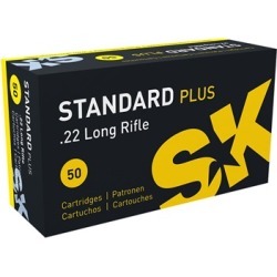 Sk Standard Plus Ammo 22 Long Rifle 40gr Lead Round Nose - 22 Long Rifle 40gr Lead Round Nose 500/Brick