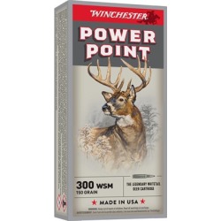 Winchester Super-X Ammo 300 Wsm 150gr Power-Point - 300 Wsm 150gr Power-Point 20/Box