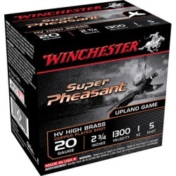 Winchester Super Pheasant Ammo 20 Gauge 2-3/4