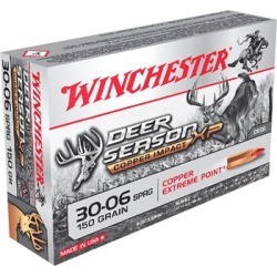 Winchester Deer Season Xp Copper Impact 30-06 Springfield Ammo - 30-06 Springfield 150gr Extreme Point Polymer Tip 20/Box