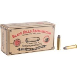 Black Hills Ammunition Cowboy Action Ammo 357 Magnum 158gr Lead Conical Nose - 357 Magnum 158gr Cnl 50/Box