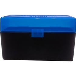 Berrys Manufacturing 50 Round Ammo Boxes - 308 Winchester 50 Round Ammo Box, Blue