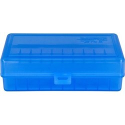 Berrys Manufacturing 50 Round Ammo Boxes - 50 Action Express 50 Round Ammo Box, Blue