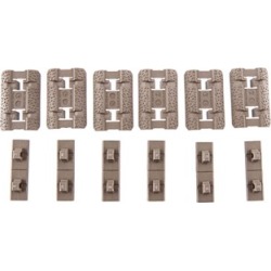 Magpul Ar-15 M-Lok Rail Cover Type 2 Polymer - Rail Cover Type 2 M-Lok Polymer Flat Dark Earth 1.5