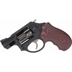 Pachmayr Ruger Lcr G10 Grips - Ruger Lcr G10 Grips Red/Black Checkered