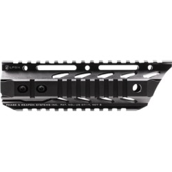 Phase 5 Tactical Ar-15 Lo-Pro Slope Nose Free Float Quad Rails - 7.5 In  Lo-Pro Slope Nose Free Float Quad Rail Black