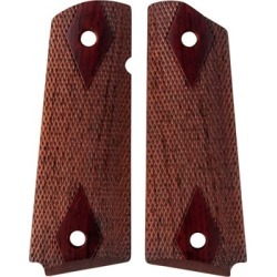 Ed Brown 1911 Double Diamond Cocobolo Grips - Government Double Diamond Cocobolo Grips