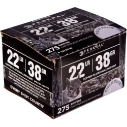 American Eagle Range & Field Ammo 22 Long Rifle 38gr Copper Plated Hollow Point - 22 Long Rifle 38gr Cphp 2,750/Case