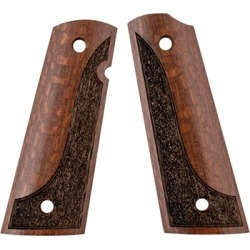 Artisan Stock And Gunworks Inc 1911 Exotic Wood Grips - 1911 Exotic Wood Grip Made From Leopardwood