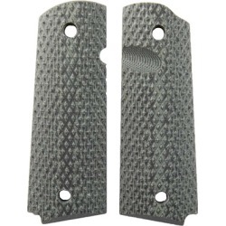 Mil-Tac Knives 1911 Tactical Grips - Gb G10 Grips, Black/Gray