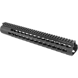 Advanced Armament Ar-15 Square Drop Handguards Black - Ar-15 Square Drop Handguard 13.51