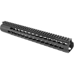 Advanced Armament Ar-15 Square Drop Handguards Black - Ar-15 Square Drop Handguard 13.51