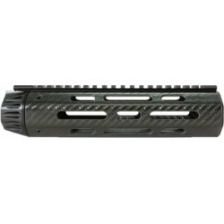 Lancer Systems Ar-15 Lch5 Handguard Carbon Fiber Free Float Full Top Rail - Lch5 Handguard Carbon Fiber Free Float Top Rail 9   Black