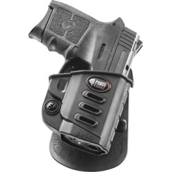 Fobus Holster Evolution Holster Right Hand Paddle - S&W M&P Bodyguard .380 Laser Evolution Paddle Holster Blk