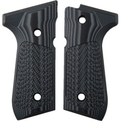 Vz Grips Beretta 92 Tactical Slant Grips - Beretta 92 Tactical Slants Black/Gray