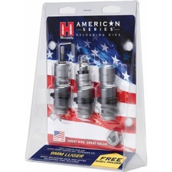 Hornady American Series Handgun Dies - 38 Special/357 Magnum Nitride 3-Die Set