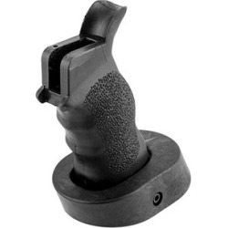 Ergo Grips Ar-15 Ergo Tactical Grip Deluxe Palm Shelf Ridge - Rigid Tactical Deluxe Grip Polymer Black