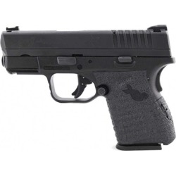 Talon Grips Inc Springfield Xds 9/40/45 Large Grip Tape - Sprinfield Xds 9/40/45 Large Grip Rubber Black