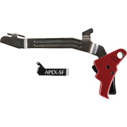 Apex Tactical Specialties Inc Action Enhancement Trigger Kit For Slim Frame Glocks - Action Enhancement Kit For Slim Frame Glocks Red