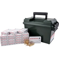 Winchester Usa White Box Ammo 223 Remington 55gr Fmj Ammo Can - 223 Remington 55gr Full Metal Jacket 400/Ammo Can