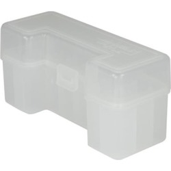 Berrys Manufacturing 20 Round Slip-Top Rifle Ammo Boxes - Clear 45-70 Government 20 Round Ammo Box