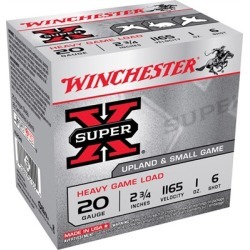 Winchester Super-X Heavy Game Load Ammo 20 Gauge 2-3/4