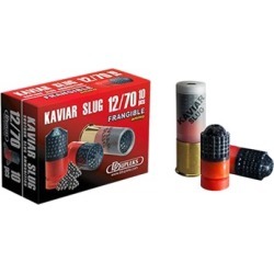 Ddupleks Usa Kaviar Frangiable 12 Gauge Ammo - 12 Gauge 2-3/4