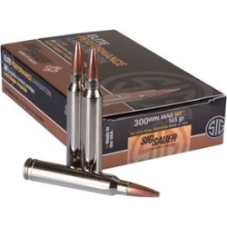 Sig Sauer Elite Hunting Ammo 300 Winchester Magnum 165gr Ht - 300 Winchester Magnum 165gr Ht 20/Box